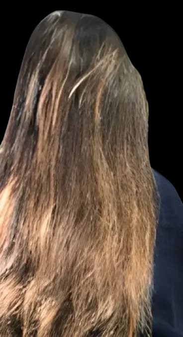 Coiffure avant transformation - Fred Coiffure Montbéliard 2